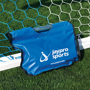 Sandbag Anchor - Saddle-bag with Steel Handle (50 Lb.) (Blue)